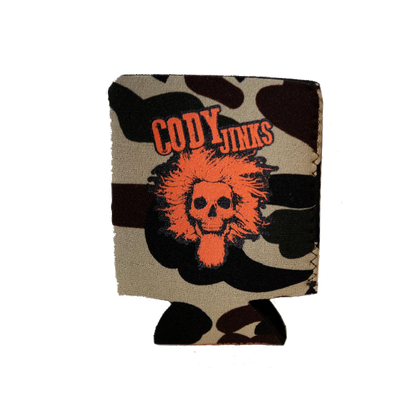 Camo Skull Koozie