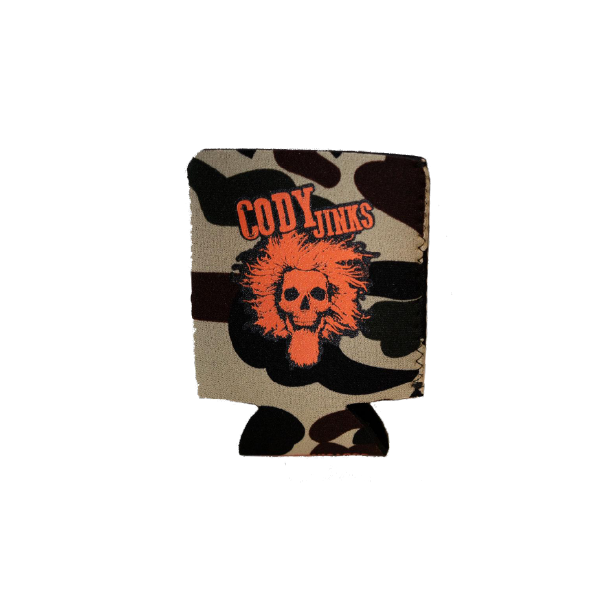 Camo Skull Koozie