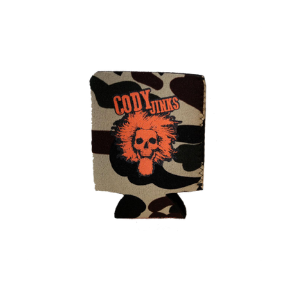 Camo Skull Koozie