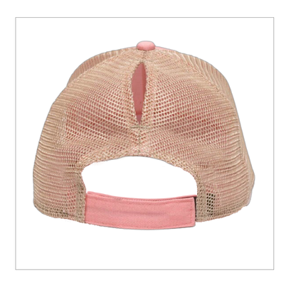 CJ Script Ladies Ponytail Hat